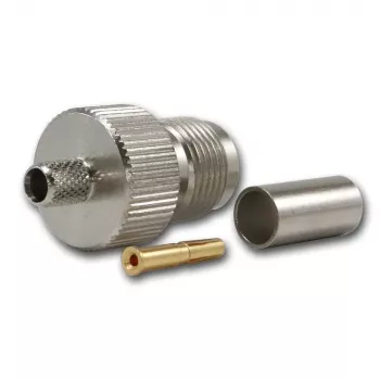 TELEGÄRTNER TNC υποδοχή θηλυκή για RG-58, 50 Ohm, crimp/συγκόλληση, DC-11 GHz