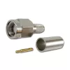 Telegärtner SMA βύσμα αρσενικό ευθύ 50 Ohm crimp/συγκόλληση για RG-58 RG-142 RG-223 LMR-240 J01150A0049