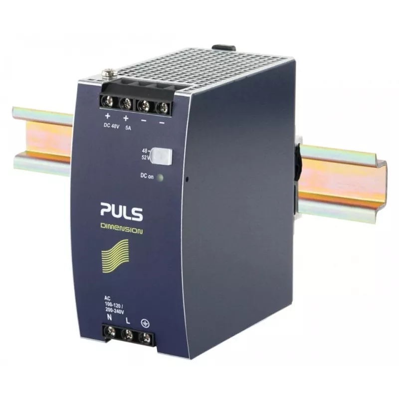 PULS CS10.481 Τροφοδοτικό ράγας DIN 48V 5A 240W μονοφασική είσοδος
