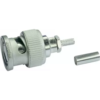 Telegärtner Βύσμα αρσενικό καλωδίου BNC crimp G07 / G29 50 Ohm, Professional, για RG-316/U και 0,45/1,4, 1 τεμ. J01000A1294