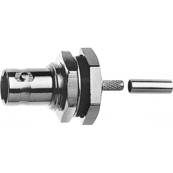 Telegärtner Υποδοχή θηλυκό εντοιχισμού BNC βύσμα crimp 75 Ohm για RG-179 B/U, G04