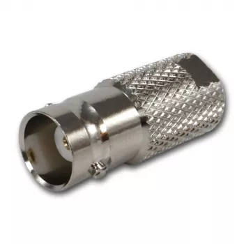 TELEGÄRTNER J01008F0068 Υποδοχή θηλυκό BNC σε βύσμα αρσενικό FME προσαρμογέας ομοαξονικός, 50 Ohm, ευθύς, επινικελωμένος ορείχαλκος