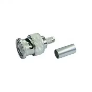 Telegärtner Βύσμα αρσενικό BNC crimp Professional, 50 Ohm, για LMR-240, συσκευασία 5 τεμ.