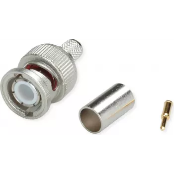 Telegärtner Βύσμα αρσενικό BNC crimp Professional, 50 Ohm, για LMR-240, συσκευασία 5 τεμ.