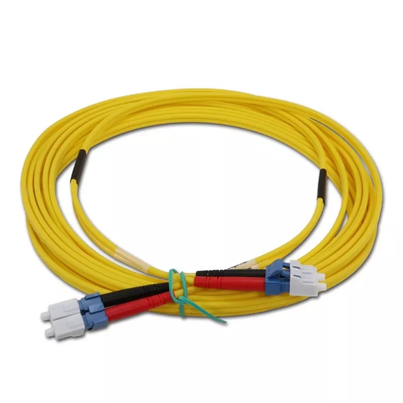 TELEGÄRTNER Καλώδιο patch LC σε LC Single-Mode OS2 Duplex, 5 m, κίτρινο