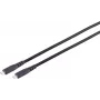 S CONN MAXIMUM CONNECTIVITY Καλώδιο USB-C σε USB-C 3.2 Gen 2x2 TPE 1,5m 13-57155