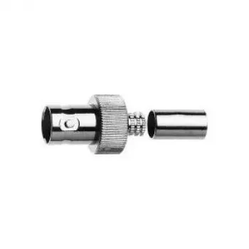 Telegärtner Υποδοχή θηλυκό καλωδίου BNC crimp G30 50 Ohm για LMR-240, συσκευασία 5 τεμ. J01001A0073