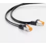 S CONN MAXIMUM CONNECTIVITY Cat.6A S/FTP εξωτερικό Patch καλώδιο, 3m, μαύρο 08-26045
