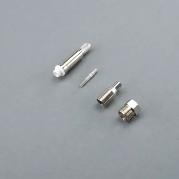 Telegärtner υποδοχή FME βύσμα crimp για RG-316/U, 50 Ohm, νικέλιο/χρυσός, 1 τεμ. J01701A0008Z