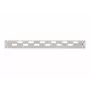 TELEGÄRTNER H02025A0356 1U 19 ιντσών καπάκι πρόσοψης rack, γκρι RAL 7035