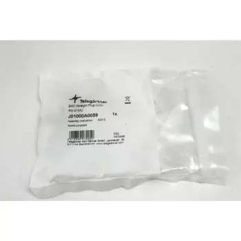 Telegärtner βύσμα καλωδίου BNC crimp, 50 Ohm, RG-213/U, 1 τεμάχιο (J01000A0059)