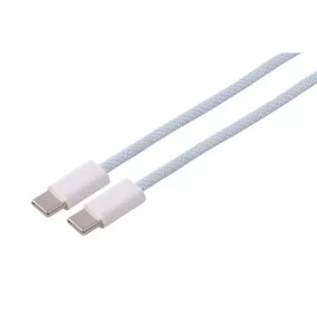 S CONN MAXIMUM CONNECTIVITY καλώδιο φόρτισης USB-C, 2.0, 240W, μπλε, ύφασμα, 1,5m (14-22151)