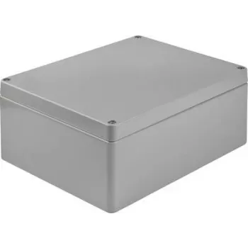 Bopla γενικό κουτί 400 x 310 x 110 mm αλουμίνιο ασημί γκρι (RAL 7001) A 175 1175000