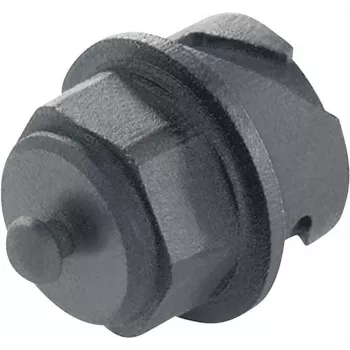 TELEGÄRTNER H80030A0000 καπάκι προστασίας RJ45, μαύρο πλαστικό, προστασία σκόνης για αχρησιμοποίητες θύρες δικτύου