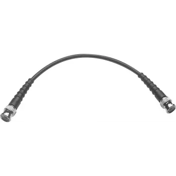 Telegärtner L00011A1457 2m BNC βύσμα σε BNC βύσμα 50 Ohm RG58 ομοαξονικό καλώδιο, μαύρο