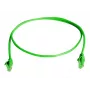 Telegärtner 100008515 καλώδιο σύνδεσης CAT 6 RJ45, 3 m, πράσινο, επιβραδυντικό φλόγας, με προστασία από τσάκισμα