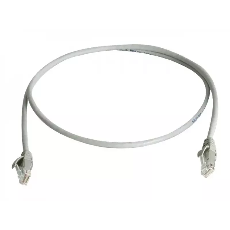 Telegärtner L00003A0204 Cat6 U/UTP καλώδιο patch RJ45, 2m, γκρι