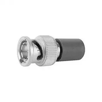 Telegärtner BNC 75 Ohm τερματική αντίσταση, βύσμα αρσενικό, 1 W, DC-1 GHz, επικαδμιωμένος ορείχαλκος, J01006A0001