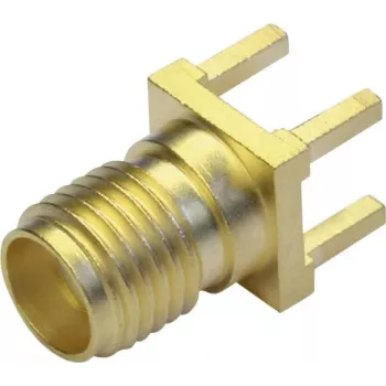 Telegärtner SMA υποδοχή θηλυκή σύνδεσμος πλακέτας, 50 Ohm, επιχρυσωμένος, σειρά Z79 J01151A0931