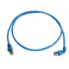 Telegärtner 100008016 καλώδιο συνδέσεων CAT 6a S/FTP RJ45, 0,5 m, μπλε, επιβραδυντικό φλόγας, με προστασία από τσακίσματα