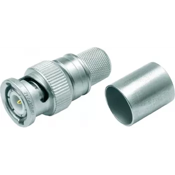 Telegärtner BNC βύσμα αρσενικό καλωδίου crimp G37 50 Ohm, crimp/crimp, Professional, A3326, G37 (2,7/7,25) - 5 τεμ. (J01000A0061)