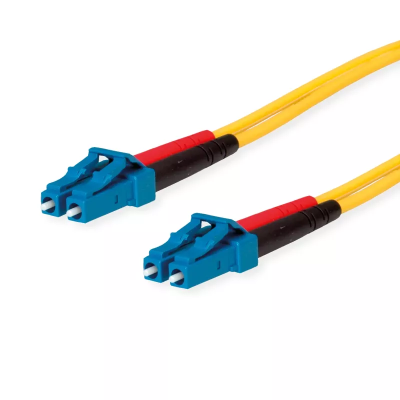 Telegärtner LC σε LC Single-Mode OS2 Duplex καλώδιο patch, 3m, κίτρινο L00872A0002