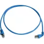 Telegärtner Cat 6A S/FTP καλώδιο patch, PiMF, μπλε, 2,0 m, ένα άκρο γωνιακό L00001A0159