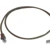 Telegärtner Cat 6A S/FTP καλώδιο patch, PiMF, μπλε, 2,0 m, ένα άκρο γωνιακό L00001A0159