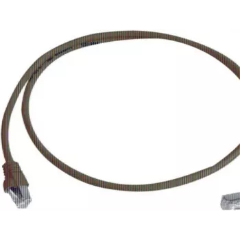 Telegärtner Cat 6A S/FTP καλώδιο patch, PiMF, μπλε, 2,0 m, ένα άκρο γωνιακό L00001A0159