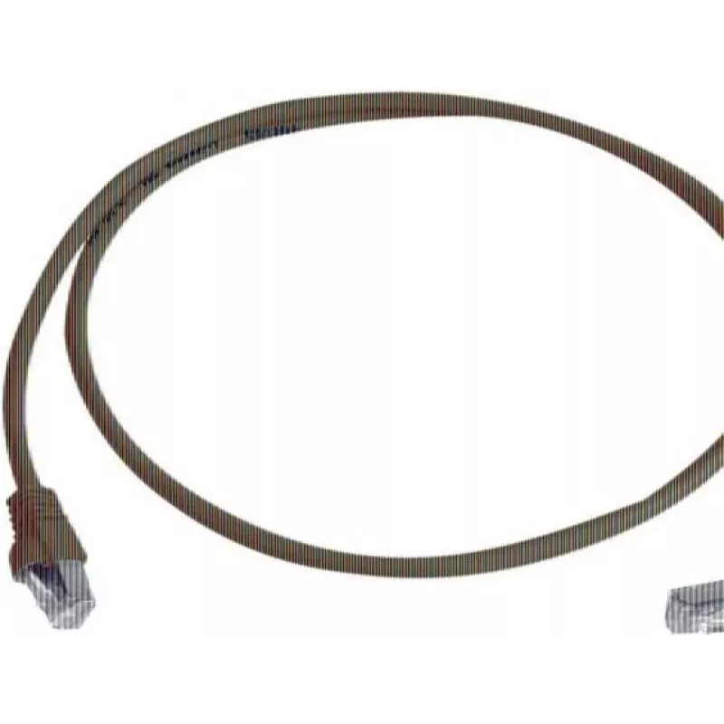 Telegärtner Cat 6A S/FTP καλώδιο patch, PiMF, μπλε, 2,0 m, ένα άκρο γωνιακό L00001A0159