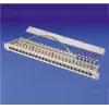 TELEGÄRTNER MPP16-HS 16-Port αρθρωτό patch panel, 1U, ανοιχτό γκρι RAL 7035 J02022A0050