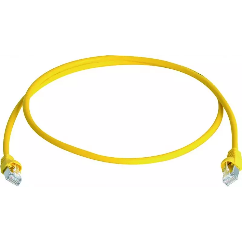 Telegärtner 100028074 Cat6a S/FTP καλώδιο patch, 5,5 m, κίτρινο