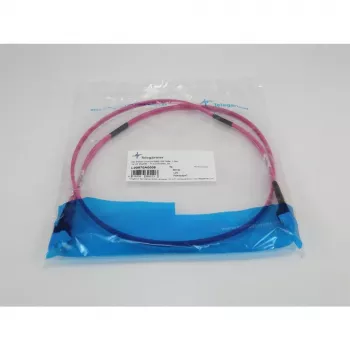 Telegärtner 1m LC σε LC OM4 Multimode οπτική ίνα καλώδιο patch, μωβ
