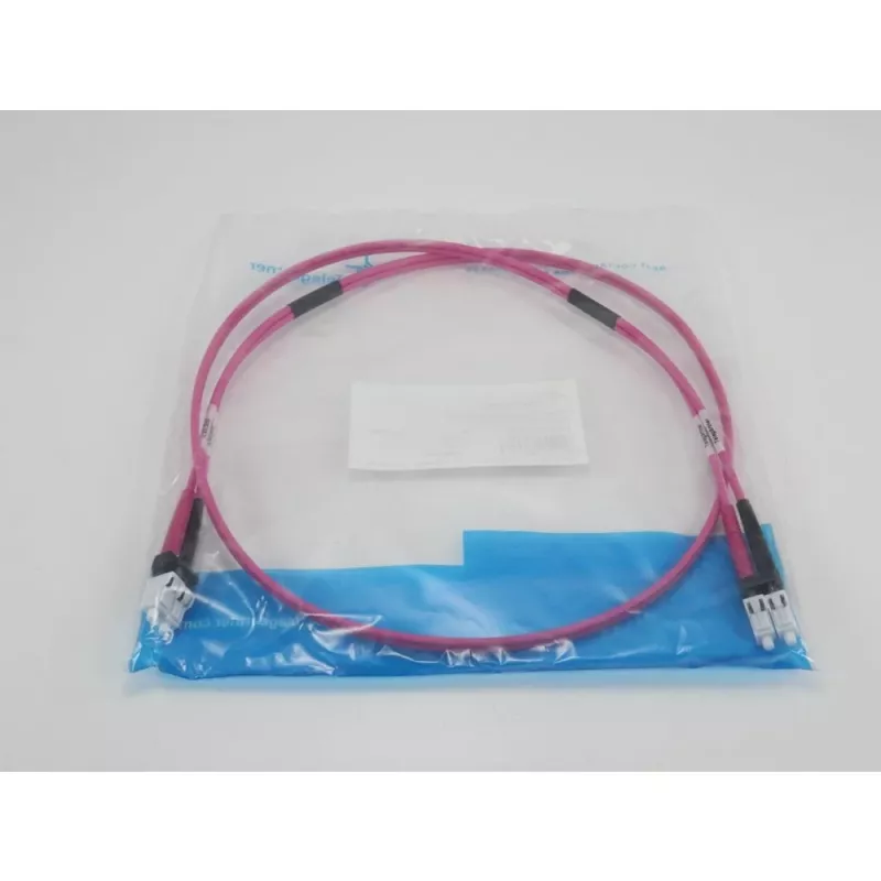 Telegärtner 1m LC σε LC OM4 Multimode οπτική ίνα καλώδιο patch, μωβ