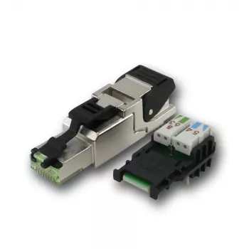 TELEGÄRTNER DataVoice Office Cat.6A θωρακισμένο βύσμα RJ45 για επιτόπια συναρμολόγηση, 5-9 mm J00026A2003