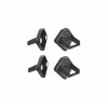 König & Meyer 19708-000-55 Μαγνητική βάση tablet PC, ηχοαπορροφητική, συσκευασία 4 τεμ., μαύρο