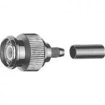 Telegärtner TNC Βύσμα αρσενικό crimp για RG-142B/U, 50 Ohm, συσκευασία 5 τεμ. J01010A0000