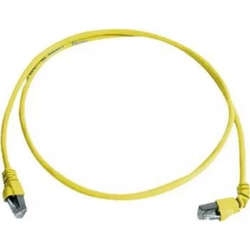 Telegärtner 100008675 Καλώδιο patch CAT 6a S/FTP, RJ45, 5 m, κίτρινο, LSZH