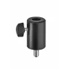 König & Meyer 66370-000-55 μίνι αντάπτορας τηλεόρασης με σπείρωμα M10 αρσενικό, Μαύρο