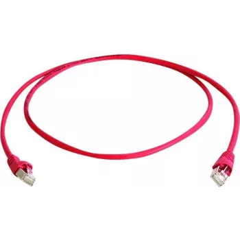 Telegärtner MP8 FS 600 Cat.7 S/FTP καλώδιο patch, βύσμα RJ45 αρσενικό σε βύσμα RJ45 αρσενικό, 50 m, Κόκκινο