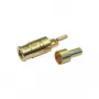 Telegärtner SMB υποδοχή θηλυκή PCB σύνδεσμος, ευθύς, 50 Ohm, επιχρυσωμένος