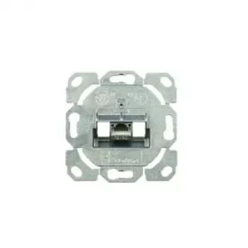 TELEGÄRTNER AMJ-S Cat.6A θωρακισμένη μονάδα σύνδεσης RJ45 με κάλυμμα, λευκό J00020A0514