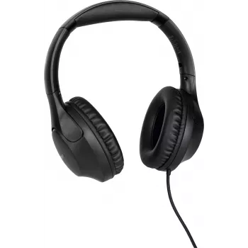 TechniSat Stereoman 3 κλειστά ενσύρματα ακουστικά με μικρόφωνο, καλώδιο 3m, μαύρο 0000/9105
