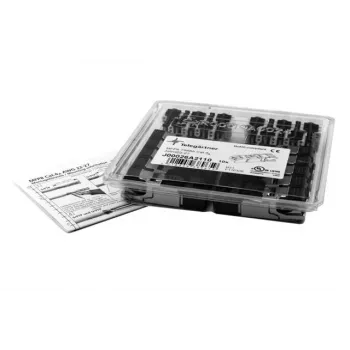 Telegärtner J00026A2113 βύσμα RJ45 Cat.6A τοποθέτησης πεδίου, θωρακισμένο, IP67, ανοξείδωτο ατσάλι, μαύρο