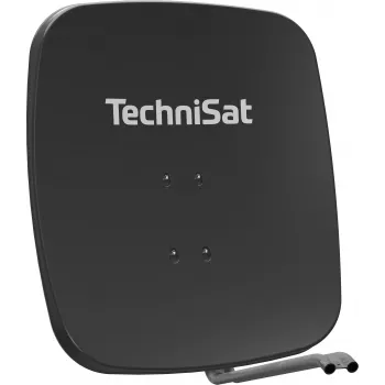 TechniSat SATMAN 65 PLUS δορυφορικό πιάτο – 65 cm, κέρδος 35,7 dBi, HDTV, τοποθέτηση σε ιστό, ανοιχτό γκρι