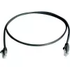 Telegärtner L00001A0238 καλώδιο δικτύου 2m Cat6 U/UTP μαύρο