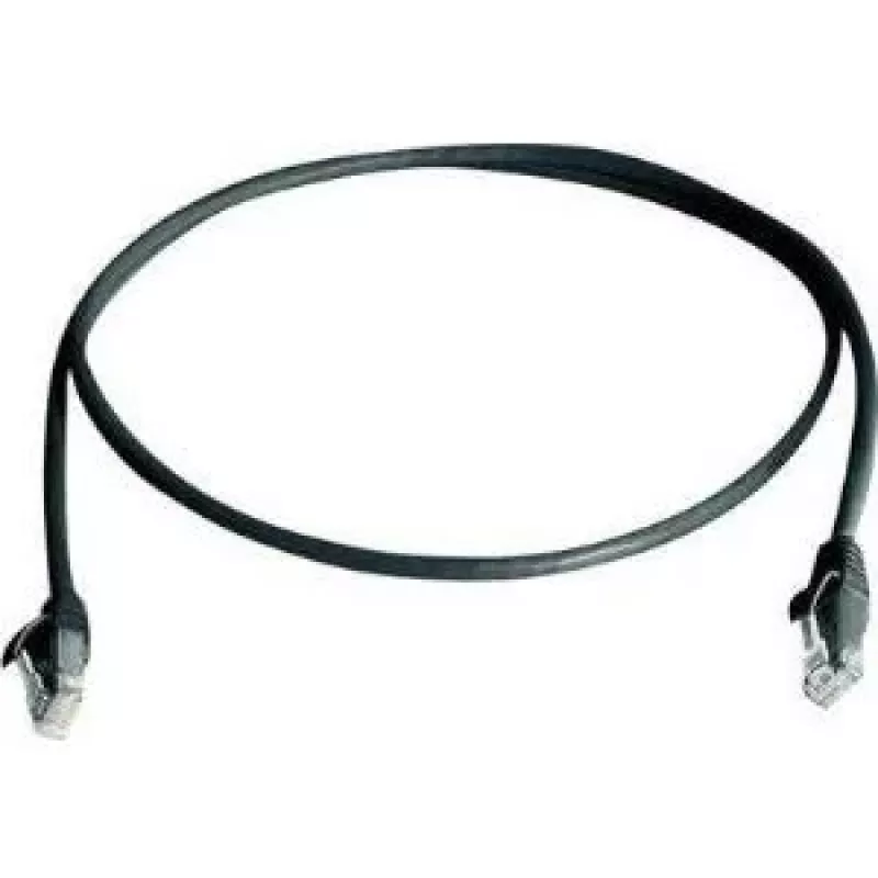 Telegärtner L00001A0238 καλώδιο δικτύου 2m Cat6 U/UTP μαύρο