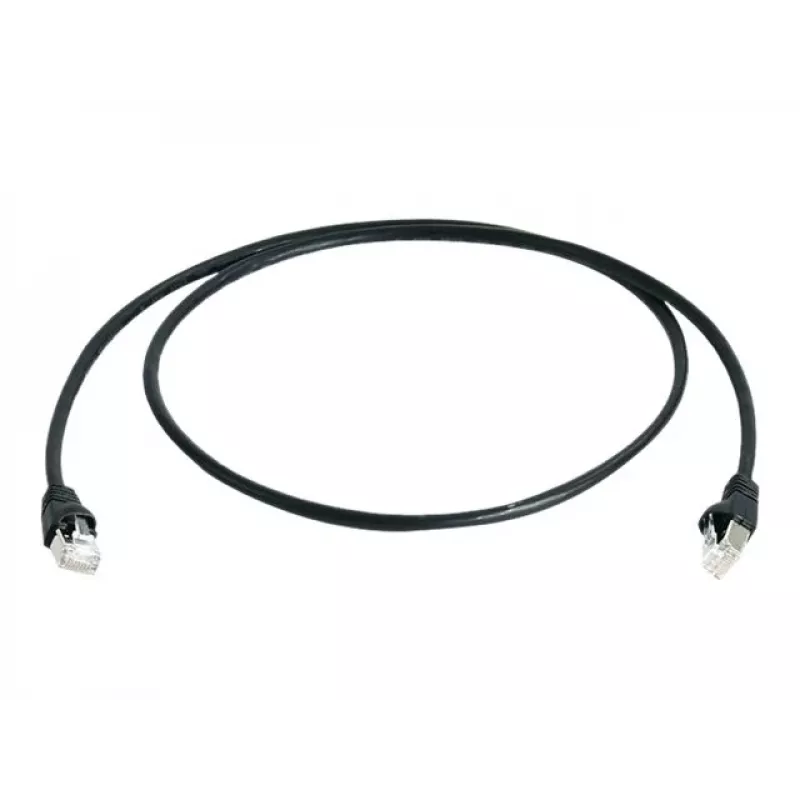 Telegärtner Καλώδιο Patch Cat 6A S/FTP, 1,5 m, Μαύρο L00001A0169