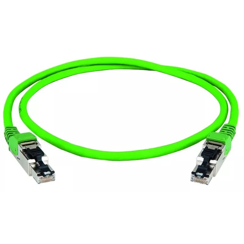 Telegärtner 100017323 καλώδιο patch RJ45, CAT 5, πράσινο, με προστασία από κάμψη
