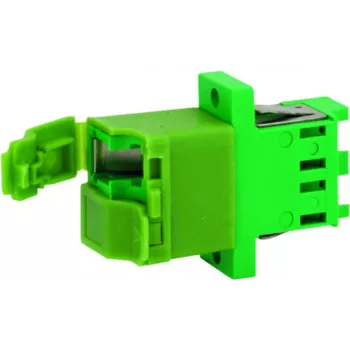 Telegärtner J08071A0028 Προσαρμογέας LC/APC Simplex, Πράσινο, Υποδοχή Ζιρκονίας